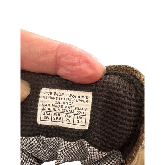 Vasque 7478 Gore-Tex Womens Brown/Gray Ankle Hiking Boots Size 8W SKU 8658 - Picture 11 of 16